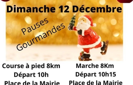 FOULEES DE NOEL 12 DECEMBRE POUILLON